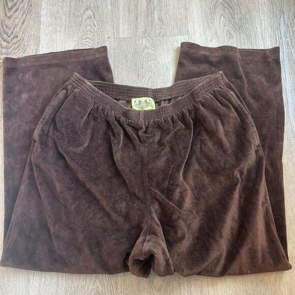 Juicy Couture Pants - Y2k juicy couture brown sweatpants